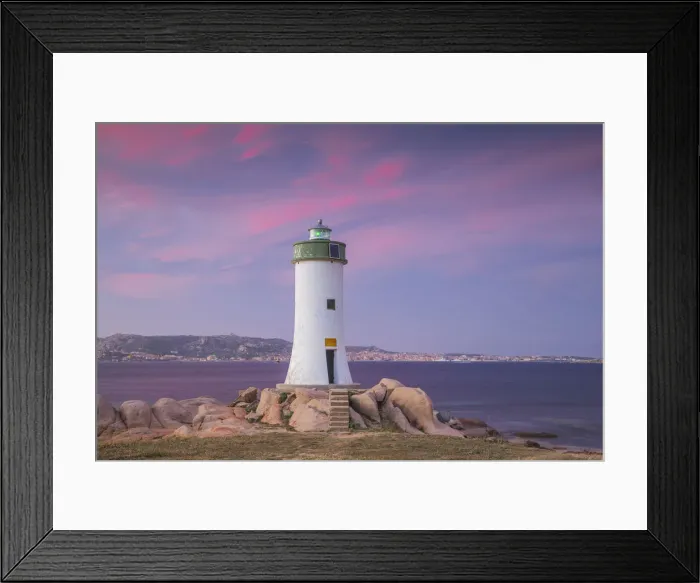 Framed Print : Italy, Sardinia, Sassari Province, Palau, Porto Faro Lighthouse Framed Print : Italy, Sardinia, Sassari Province, Palau, Porto Faro Lighthouse