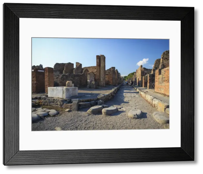 Framed Print : Italy, Napoli, Pompeii Archaeological Site (UNESCO Site) Framed Print : Italy, Napoli, Pompeii Archaeological Site (UNESCO Site)