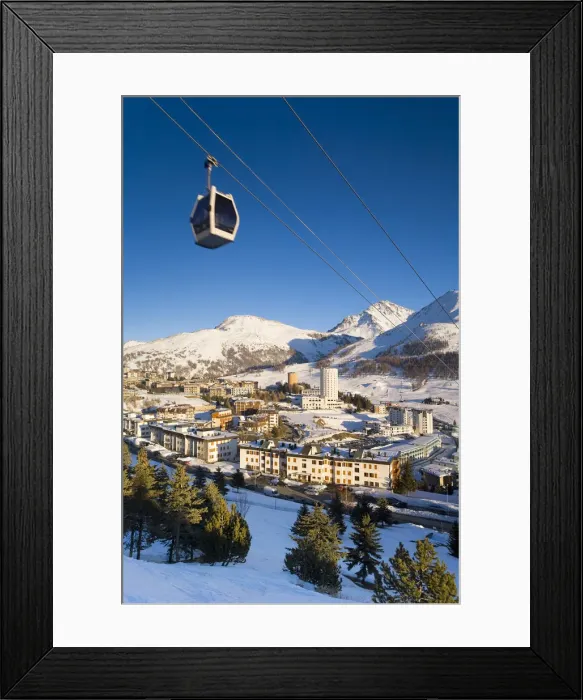 Framed Print : Sestriere Ski Resort (Site of 2006 Winter Olympics), Turin Province, Piedmont, Italy Framed Print : Sestriere Ski Resort (Site of 2006 Winter Olympics), Turin Province, Piedmont, Italy