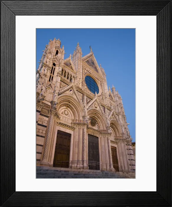 Framed Print : Duomo at Dusk, Siena, Tuscany, Italy Framed Print : Duomo at Dusk, Siena, Tuscany, Italy