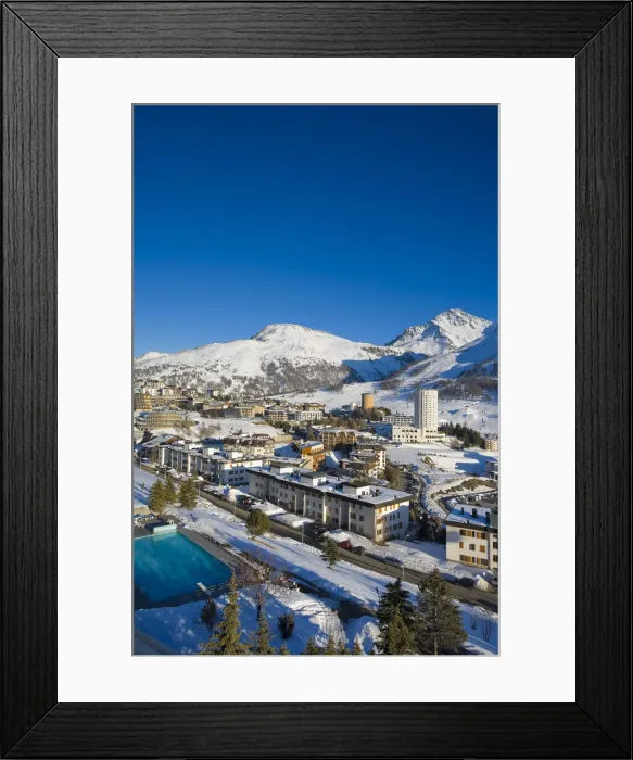 Framed Print : Sestriere Ski Resort (Site of 2006 Winter Olympics), Turin Province, Piedmont, Italy Framed Print : Sestriere Ski Resort (Site of 2006 Winter Olympics), Turin Province, Piedmont, Italy