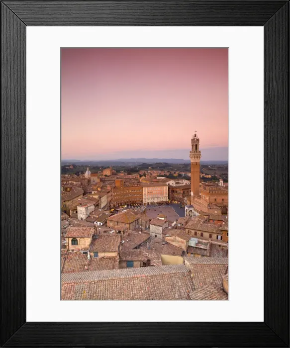 Framed Print : Palazzo Publico & Piazza del Campo, Siena, Tuscany, Italy Framed Print : Palazzo Publico & Piazza del Campo, Siena, Tuscany, Italy