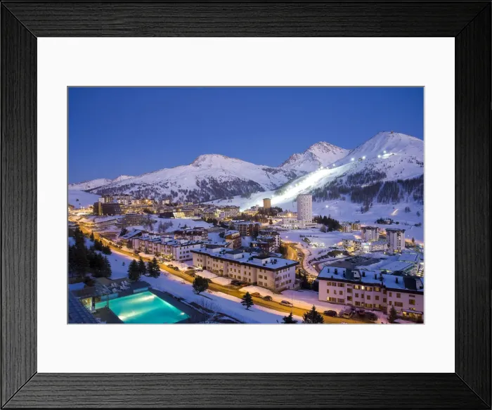 Framed Print : Sestriere Ski Resort (Site of 2006 Winter Olympics), Turin Province, Piedmont, Italy Framed Print : Sestriere Ski Resort (Site of 2006 Winter Olympics), Turin Province, Piedmont, Italy