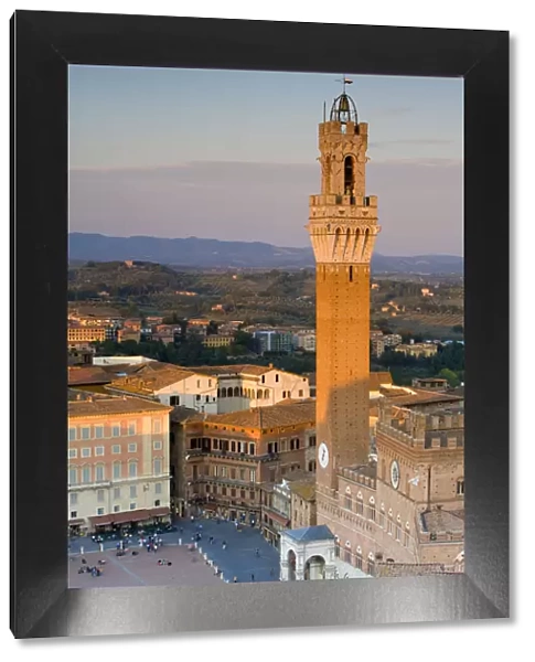 Palazzo Publico & Piazza del Campo, Siena, Tuscany, Italy