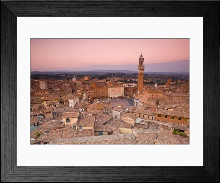 Framed Print : Palazzo Publico & Piazza del Campo, Siena, Tuscany, Italy Framed Print : Palazzo Publico & Piazza del Campo, Siena, Tuscany, Italy