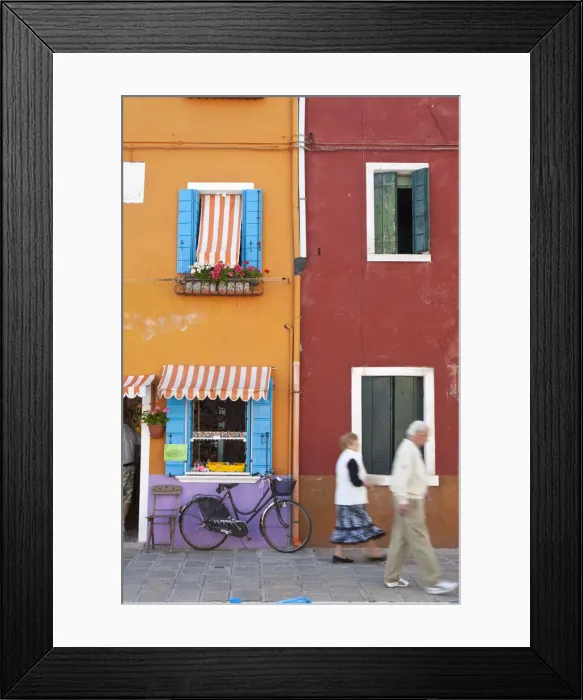 Framed Print : Shop Front, Burano, Venice, Italy, PR Framed Print : Shop Front, Burano, Venice, Italy, PR