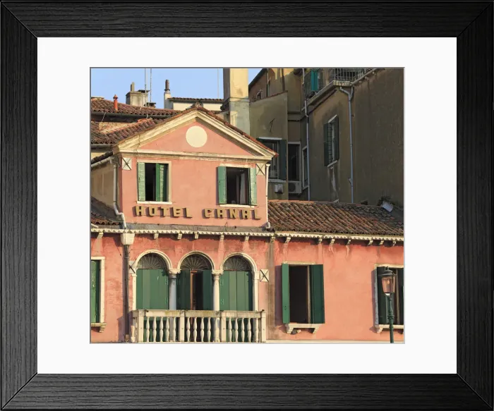 Framed Print : Holel Grand canal, Venice, Veneto, Itlaly Framed Print : Holel Grand canal, Venice, Veneto, Itlaly