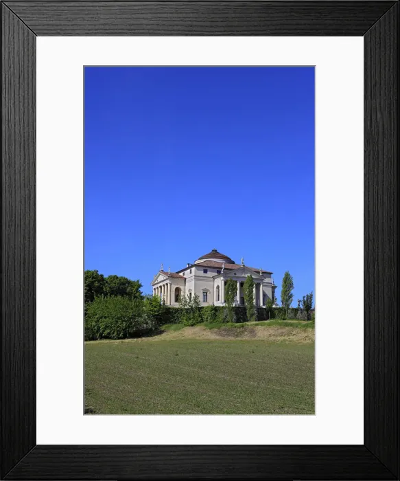 Framed Print : Villa Capra La Rotonda (Villa Almerico-Capra) by Andrea Palladio, UNESCO Framed Print : Villa Capra La Rotonda (Villa Almerico-Capra) by Andrea Palladio, UNESCO