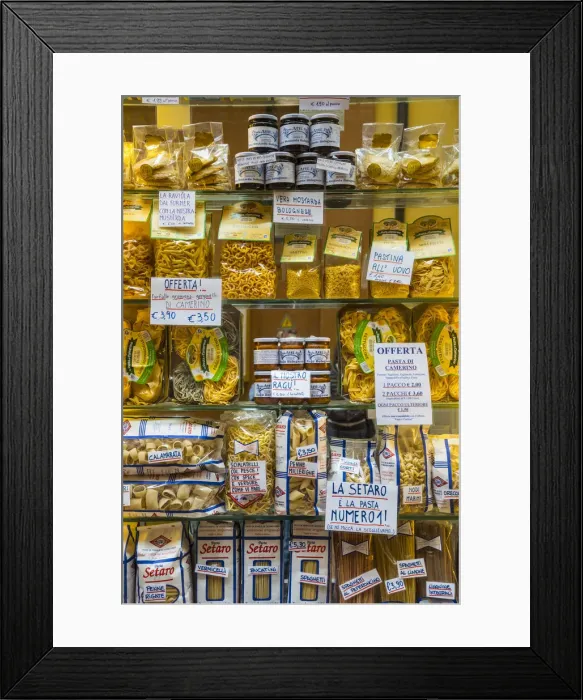 Framed Print : Delicatessen, Bologna, Emilia-Romagna, Italy Framed Print : Delicatessen, Bologna, Emilia-Romagna, Italy