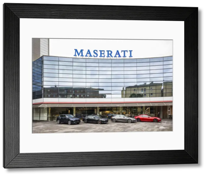 Framed Print : Maserati HQ, Modena, Emilia-Romagna, Italy Framed Print : Maserati HQ, Modena, Emilia-Romagna, Italy