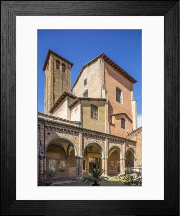 Framed Print : Basilica di Santo Stefano, Bologna, Emilia-Romagna, Italy