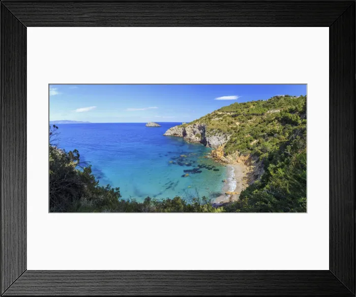 Framed Print : Italy, Tuscany, Monte Argentario, Acqua Dolce Beach Framed Print : Italy, Tuscany, Monte Argentario, Acqua Dolce Beach