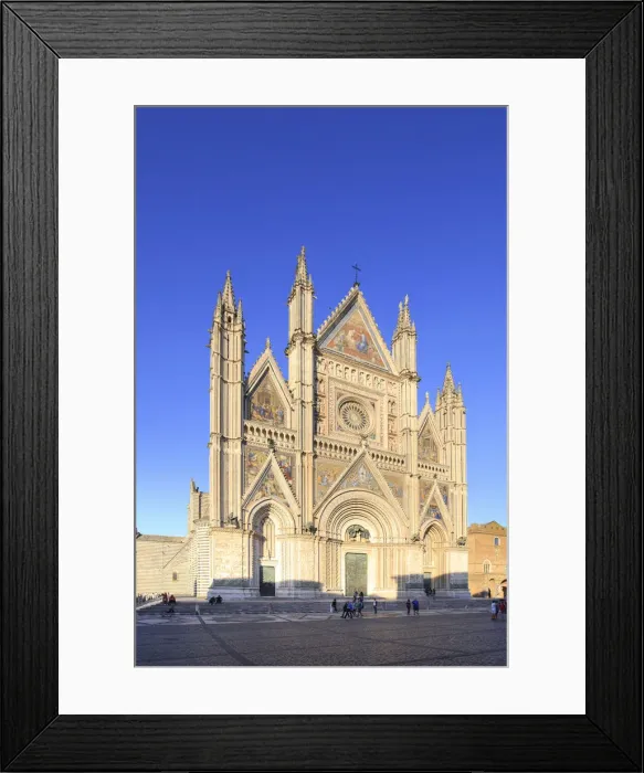 Framed Print : Italy, Umbria, Orvieto, Cathedral