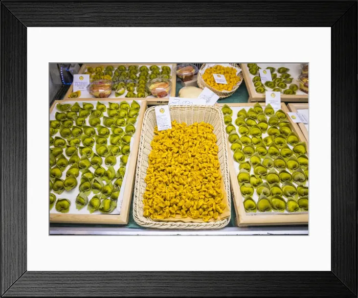 Framed Print : Handmade pasta, Mercato Albinelli, Modena, Emilia-Romagna, Italy Framed Print : Handmade pasta, Mercato Albinelli, Modena, Emilia-Romagna, Italy