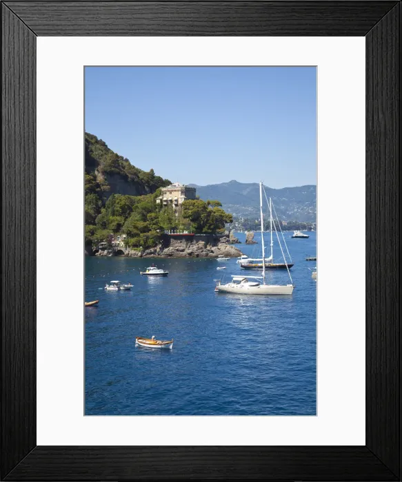 Framed Print : Paraggi, Portofino Peninsula, Riviera di Levante, Liguria, Italy Framed Print : Paraggi, Portofino Peninsula, Riviera di Levante, Liguria, Italy