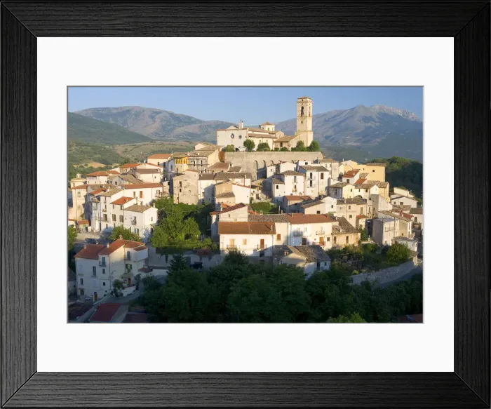 Framed Print : Goriano Sicoli, nr. Sulmona, Abruzzo, Italy Framed Print : Goriano Sicoli, nr. Sulmona, Abruzzo, Italy