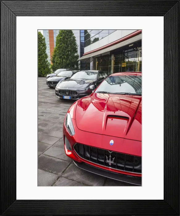 Framed Print : Maserati HQ, Modena, Emilia-Romagna, Italy Framed Print : Maserati HQ, Modena, Emilia-Romagna, Italy