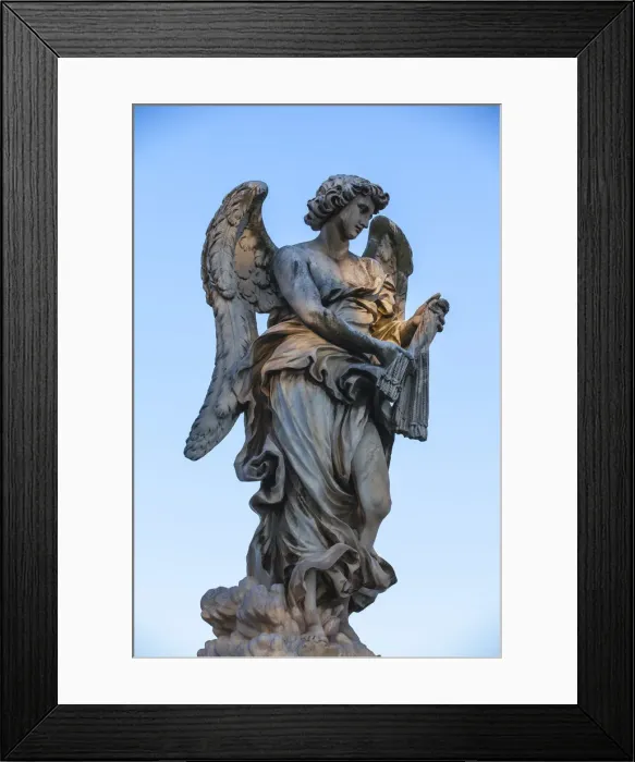 Framed Print : Italy, Lazio, Rome, Statues on St. Angelo bridge Framed Print : Italy, Lazio, Rome, Statues on St. Angelo bridge