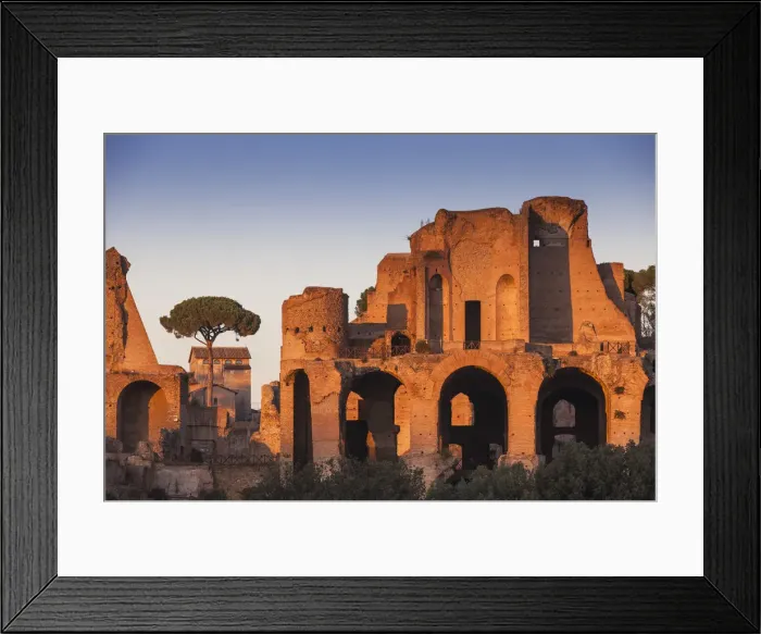 Framed Print : Italy, Lazio, Rome, View of Palatino Framed Print : Italy, Lazio, Rome, View of Palatino