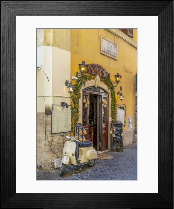 Framed Print : Italy, Lazio, Rome, Trastevere Framed Print : Italy, Lazio, Rome, Trastevere