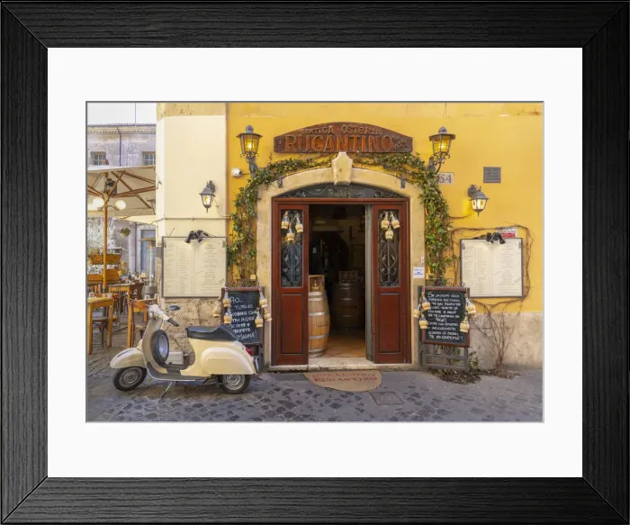 Framed Print : Italy, Lazio, Rome, Trastevere Framed Print : Italy, Lazio, Rome, Trastevere