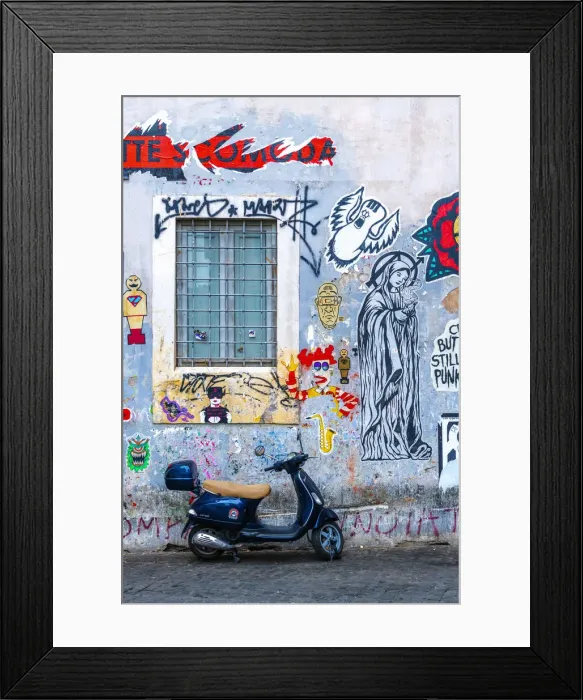 Framed Print : Italy, Lazio, Rome, Trastevere Framed Print : Italy, Lazio, Rome, Trastevere