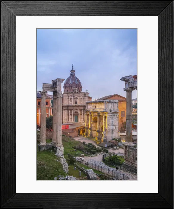 Framed Print : Italy, Lazio, Rome, Forum Framed Print : Italy, Lazio, Rome, Forum