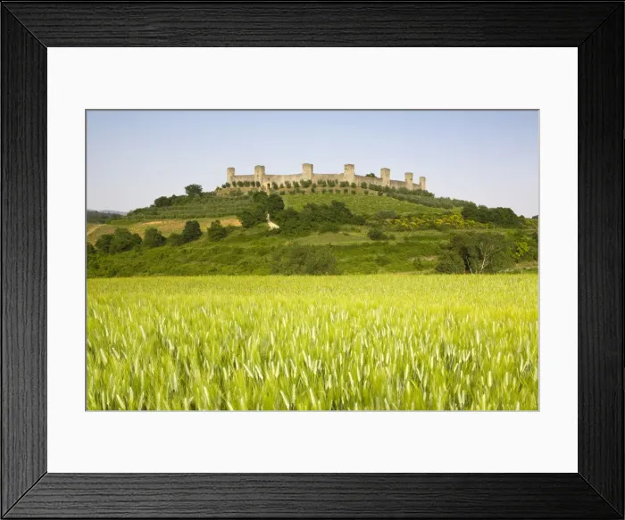 Framed Print : Monteriggioni, Chianti, Italy Framed Print : Monteriggioni, Chianti, Italy