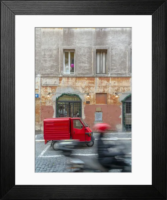 Framed Print : Italy, Lazio, Rome, Ponte, Via di Panico