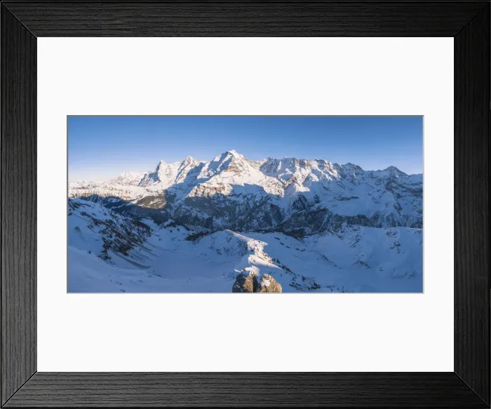 Framed Print : Eiger, Monch and Jungrau, Berner Oberland, canton of Bern, Switzerland Framed Print : Eiger, Monch and Jungrau, Berner Oberland, canton of Bern, Switzerland