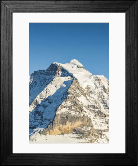 Framed Print : mount Jungrau, Berner Oberland, canton of Bern, Switzerland Framed Print : mount Jungrau, Berner Oberland, canton of Bern, Switzerland