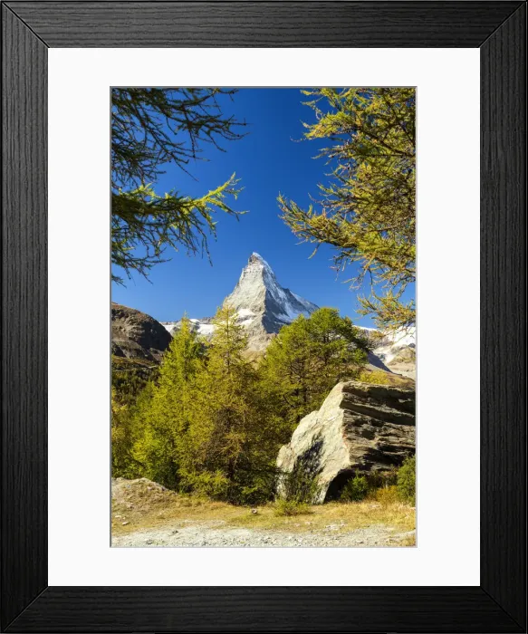 Framed Print : Matterhorn, Zermatt, Valais Region, Switzerland Framed Print : Matterhorn, Zermatt, Valais Region, Switzerland