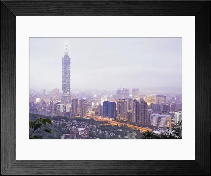 Framed Print : Asia, East Asia, Taiwan, Xinyi District, Taipei 101 building, formerly the tallest Framed Print : Asia, East Asia, Taiwan, Xinyi District, Taipei 101 building, formerly the tallest