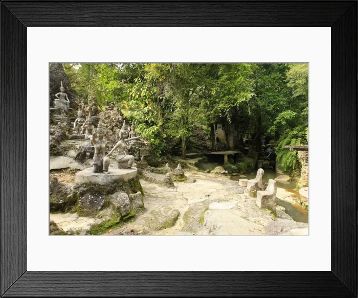 Framed Print : South East Asia, Thailand, Surat Thani Province, Ko Samui, Secret Buddha Garden, also Framed Print : South East Asia, Thailand, Surat Thani Province, Ko Samui, Secret Buddha Garden, also