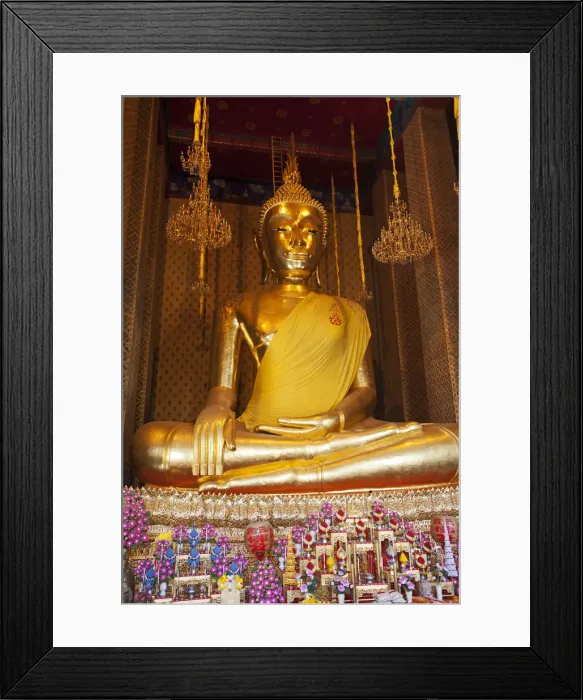 Framed Print : South East Asia, Thailand, Bangkok, Thonburi, Kanlaya, Wat Kalayanamitr Varamahavihara Framed Print : South East Asia, Thailand, Bangkok, Thonburi, Kanlaya, Wat Kalayanamitr Varamahavihara