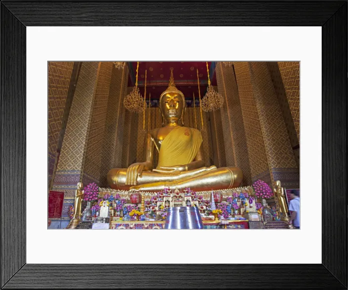 Framed Print : South East Asia, Thailand, Bangkok, Thonburi, Kanlaya, Wat Kalayanamitr Varamahavihara Framed Print : South East Asia, Thailand, Bangkok, Thonburi, Kanlaya, Wat Kalayanamitr Varamahavihara