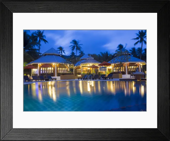 Framed Print : South East Asia, Thailand, Surat Thani Province, Ko Pha Ngan, Haad Yuan beach, Pariya Framed Print : South East Asia, Thailand, Surat Thani Province, Ko Pha Ngan, Haad Yuan beach, Pariya