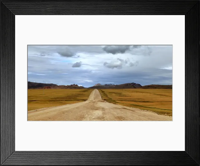 Framed Print : Road from Torugart pass to Tash Rabat valley, Naryn oblast, Kyrgyzstan Framed Print : Road from Torugart pass to Tash Rabat valley, Naryn oblast, Kyrgyzstan