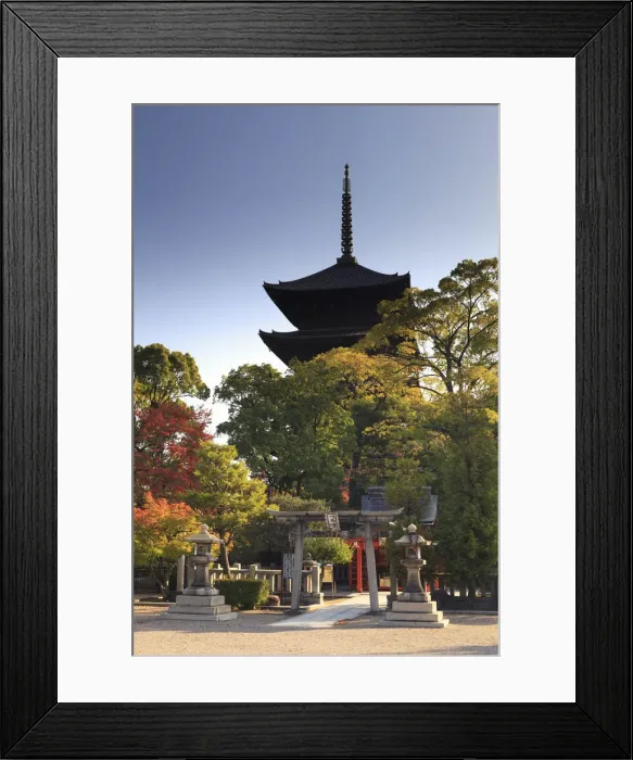 Framed Print : Japan, Kyoto, Toji Temple Framed Print : Japan, Kyoto, Toji Temple