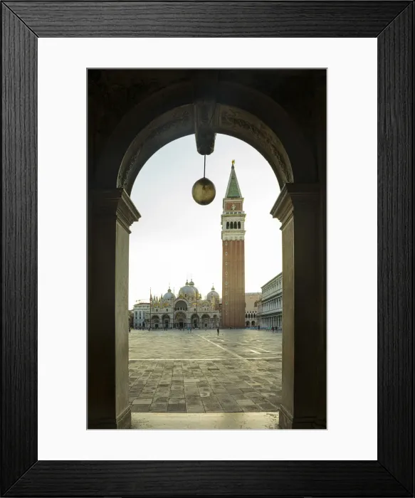 Framed Print : Basilica San Marco & Campanile, Piazza San Marco (St. Marks Square), Venice, Veneto Framed Print : Basilica San Marco & Campanile, Piazza San Marco (St. Marks Square), Venice, Veneto