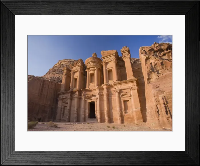 Framed Print : The Monastery (Al-Deir), Petra (UNESCO world heritage site), Jordan Framed Print : The Monastery (Al-Deir), Petra (UNESCO world heritage site), Jordan