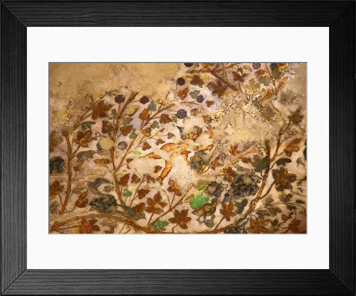 Framed Print : Painted House, Little Petra, Jordan, Middle East Framed Print : Painted House, Little Petra, Jordan, Middle East