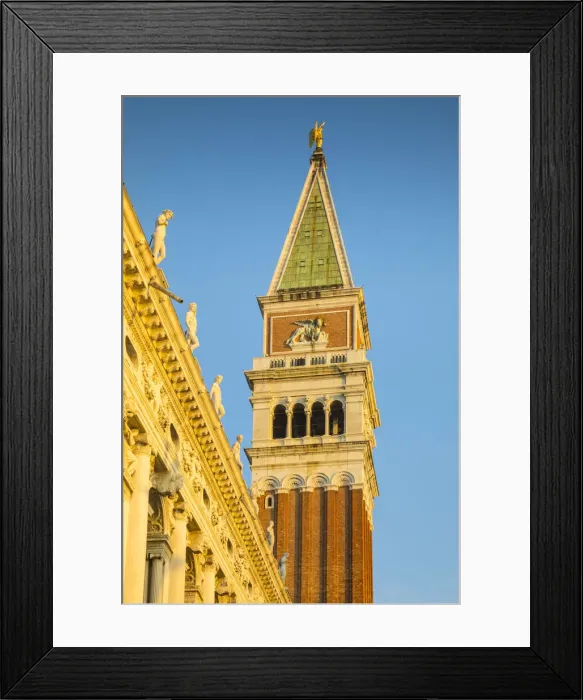 Framed Print : Campanile, Piazza San Marco (St. Marks Square), Venice, Veneto, Italy Framed Print : Campanile, Piazza San Marco (St. Marks Square), Venice, Veneto, Italy