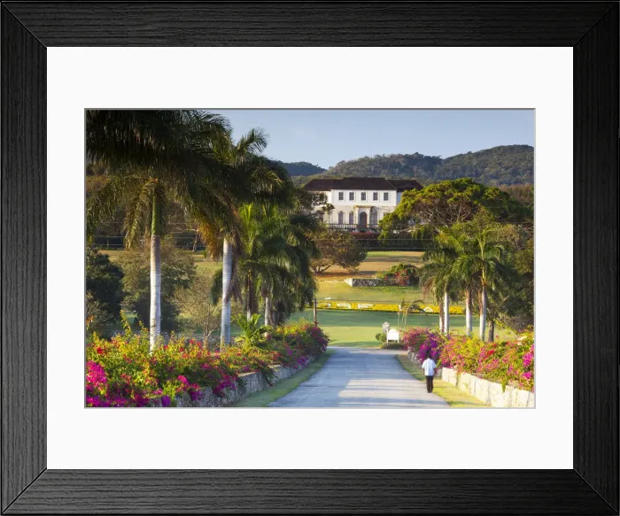 Framed Print : Great Rose Hall, St. James Parish, Jamaica, Caribbean Framed Print : Great Rose Hall, St. James Parish, Jamaica, Caribbean