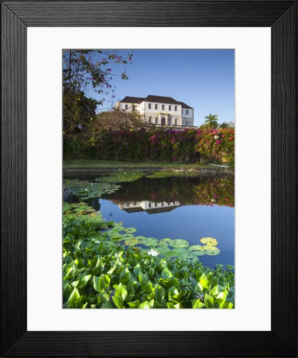 Framed Print : Great Rose Hall, St. James Parish, Jamaica, Caribbean Framed Print : Great Rose Hall, St. James Parish, Jamaica, Caribbean