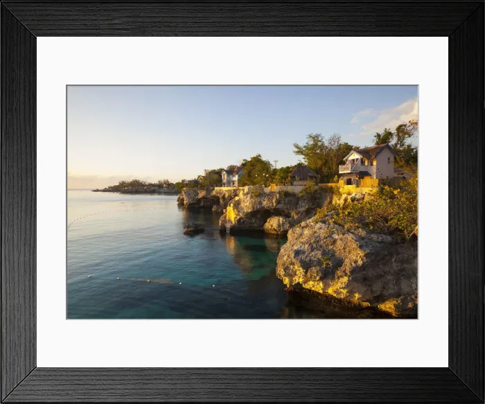 Framed Print : The idyllic West End, Negril, Westmoreland, Jamaica Framed Print : The idyllic West End, Negril, Westmoreland, Jamaica