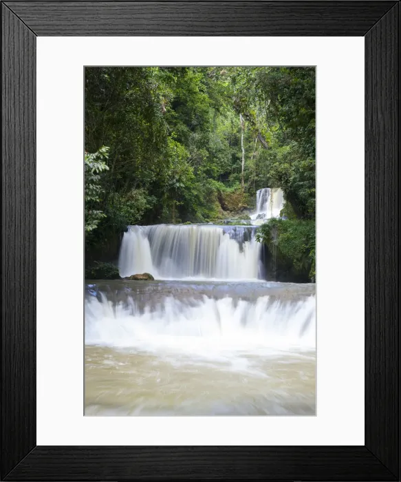 Framed Print : Reach Falls, St. Elizabeth Parish, Jamaica, Caribbean