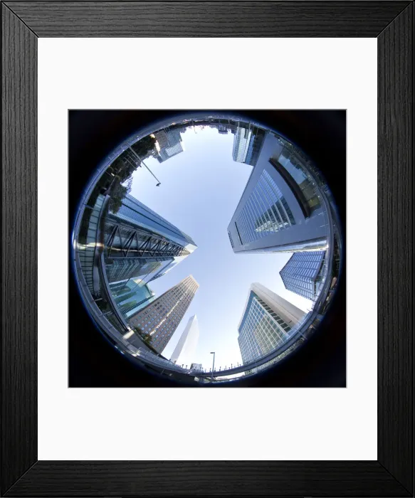 Framed Print : Shiodome, Tokyo, Japan Framed Print : Shiodome, Tokyo, Japan