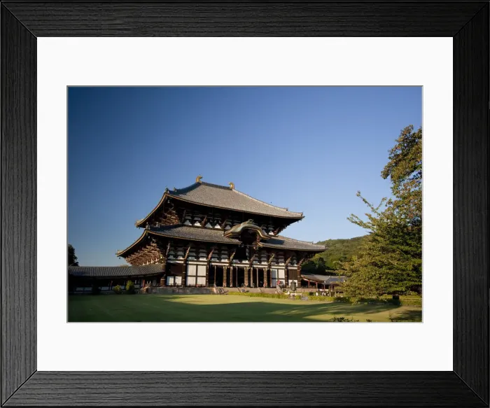 Framed Print : Japan, Honshu Island, Nara, Todai-Ji Temple, Daibutsu-den Hall (Hall of the Great Buddha) Framed Print : Japan, Honshu Island, Nara, Todai-Ji Temple, Daibutsu-den Hall (Hall of the Great Buddha)