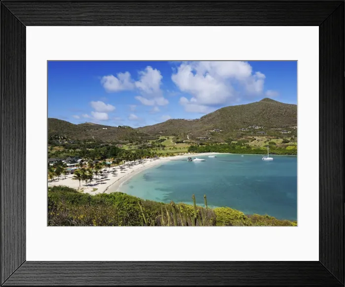 Framed Print : Raffles Resort, Canouan Island, Saint Vincent, Caribbean Framed Print : Raffles Resort, Canouan Island, Saint Vincent, Caribbean